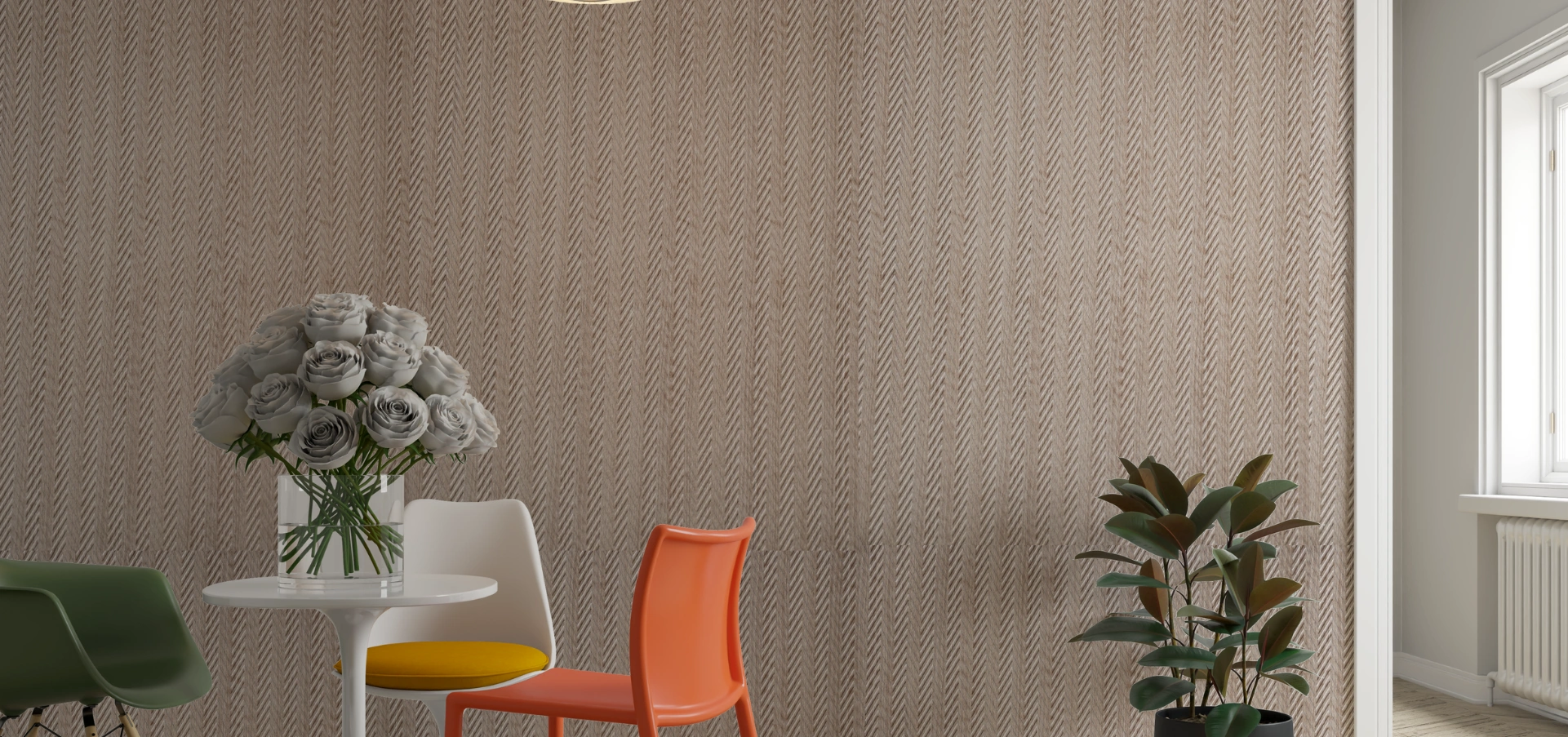 Detailed view of the Embossed Veneer interior product, highlighting its elegant texture and intricate pattern designs.