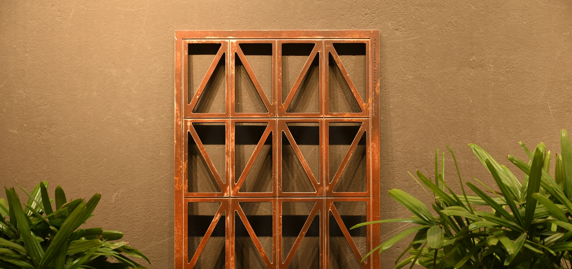 Jalli Handcrafted Panel featuring intricate and elegant patterns, adding a luxurious and artistic touch to modern interiors.